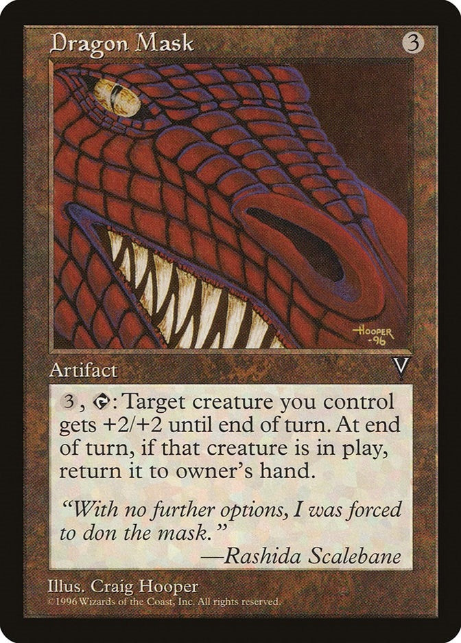 Dragon Mask [VIS] - MTG Single