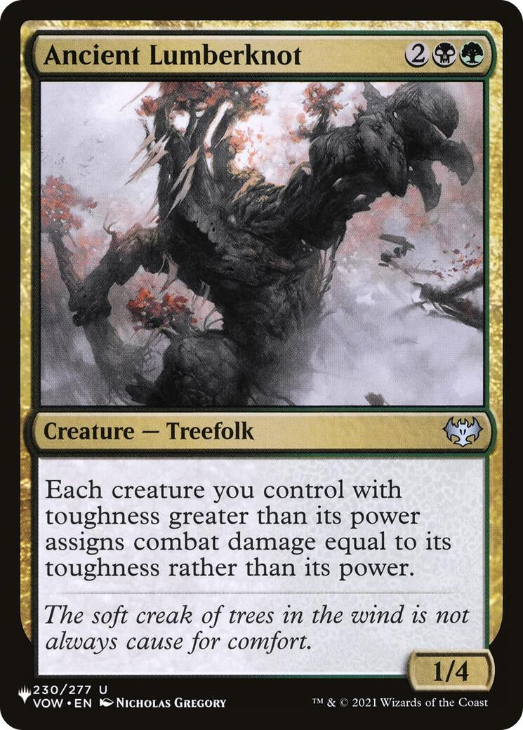 Ancient Lumberknot (230) [LIST] - MTG Single