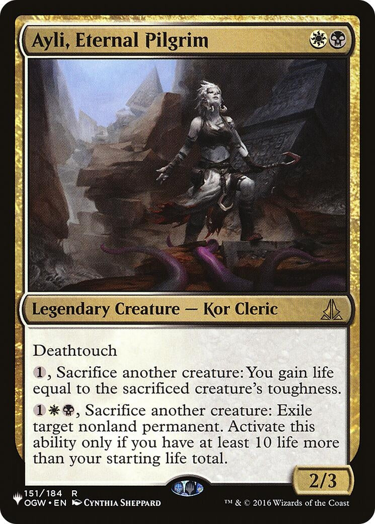 Ayli Eternal Pilgrim (151) [LIST] - MTG Single