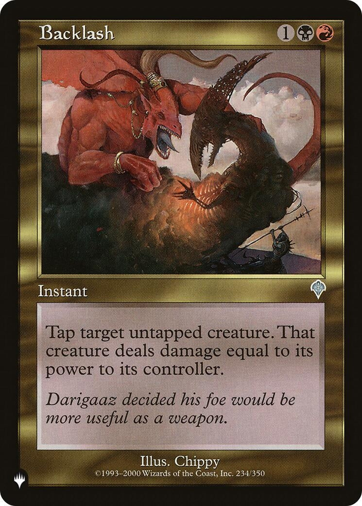 Backlash (234) [LIST] - MTG Single