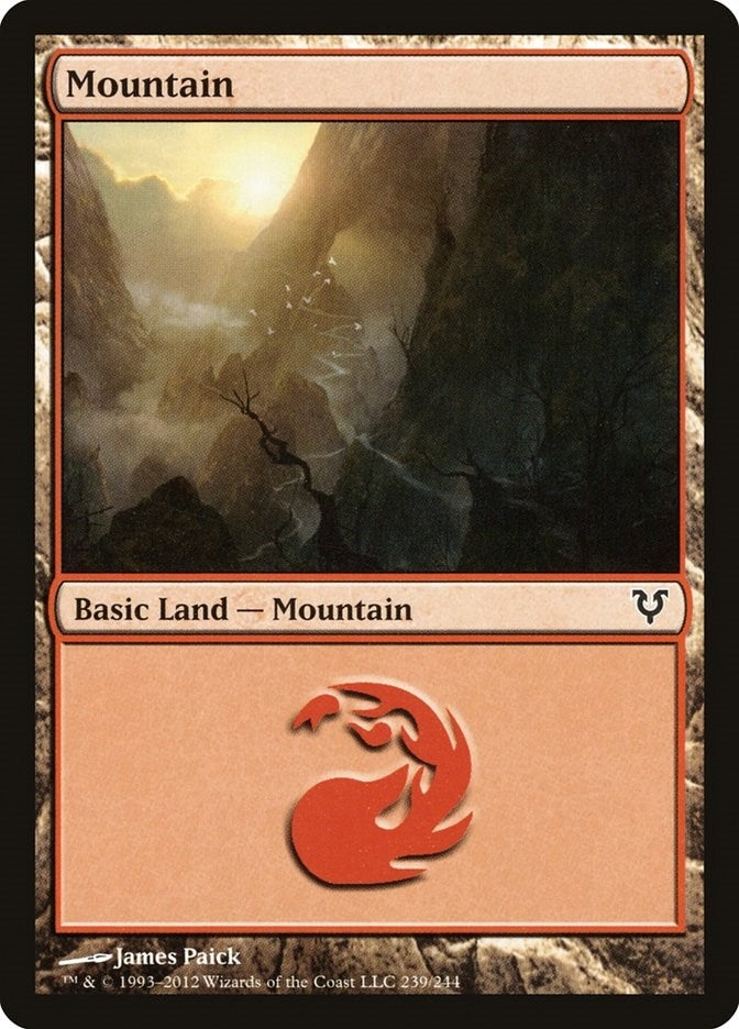 Mountain (239) (239) [AVR] - MTG Single