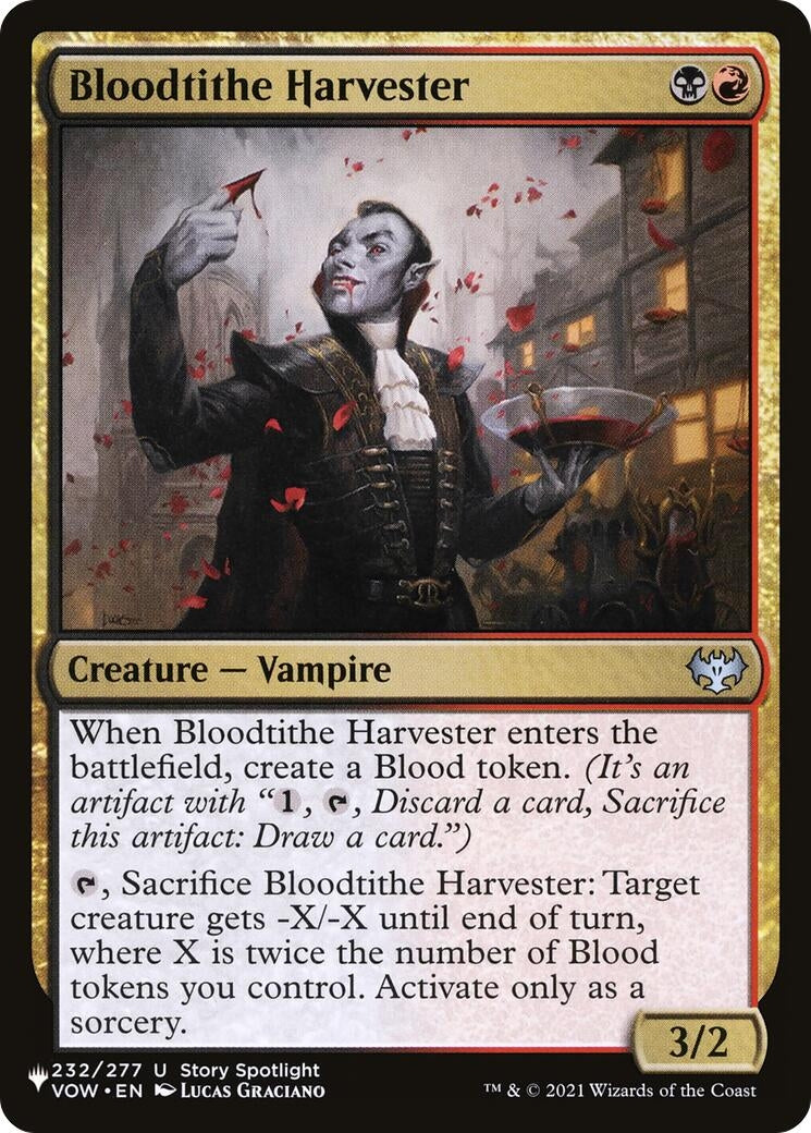 Bloodtithe Harvester (232) [LIST] - MTG Single