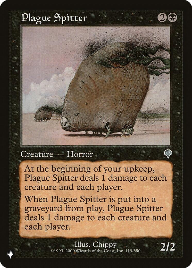 Plague Spitter (119) [LIST] - MTG Single