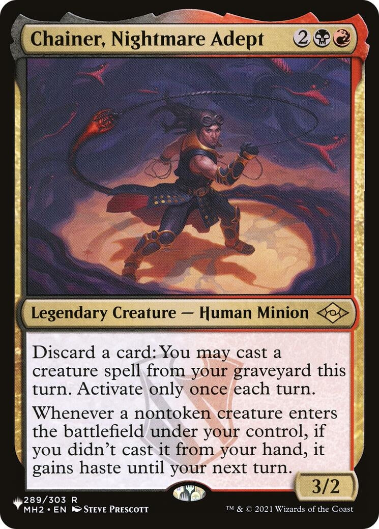 Chainer Nightmare Adept (289) [LIST] - MTG Single