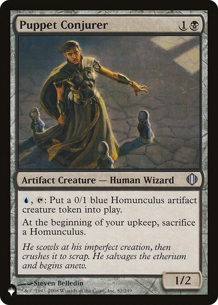 Puppet Conjurer (82) [LIST] - MTG Single