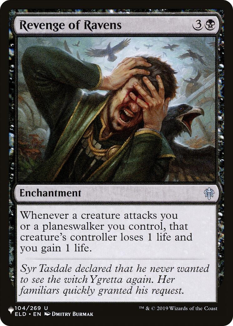 Revenge of Ravens (104) [LIST] - MTG Single