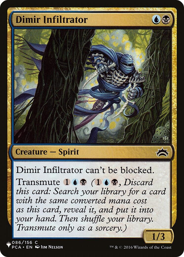 Dimir Infiltrator (86) [LIST] - MTG Single