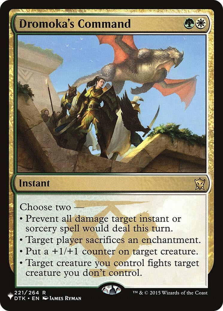 Dromoka’s Command (221) [LIST] - MTG Single