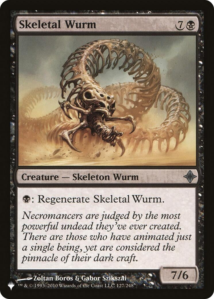 Skeletal Wurm (127) [LIST] - MTG Single