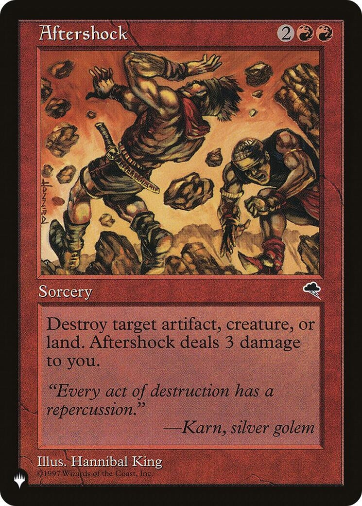 Aftershock (160) [LIST] - MTG Single