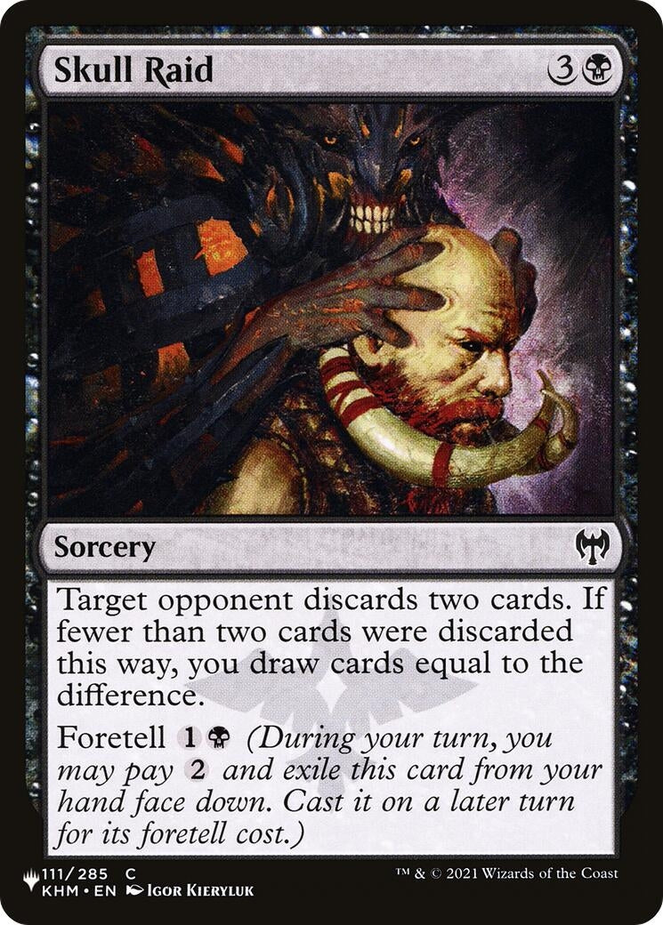 Skull Raid (111) [LIST] - MTG Single