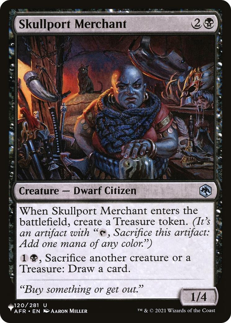 Skullport Merchant (120) [LIST] - MTG Single