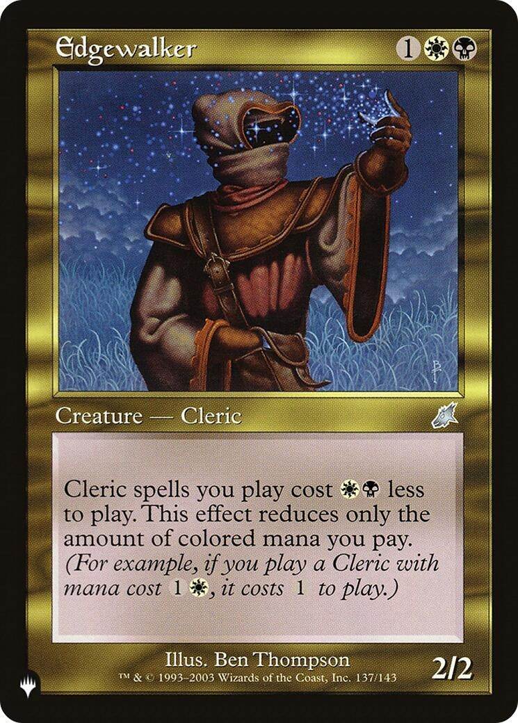 Edgewalker (137) [LIST] - MTG Single