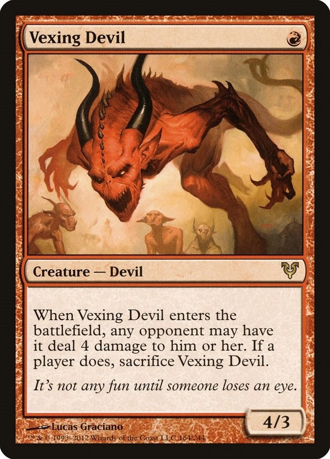 Vexing Devil (164) [AVR] - MTG Single