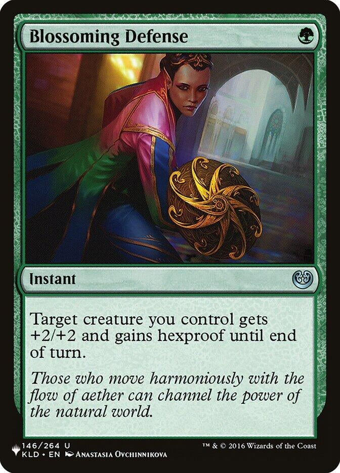 Blossoming Defense (146) [LIST] - MTG Single