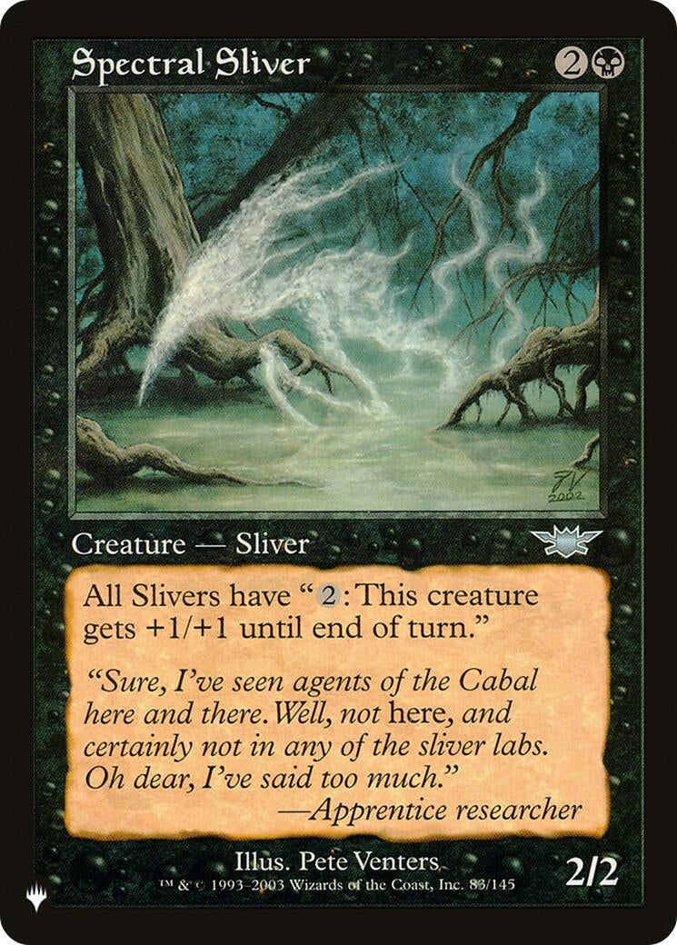 Spectral Sliver (83) [LIST] - MTG Single