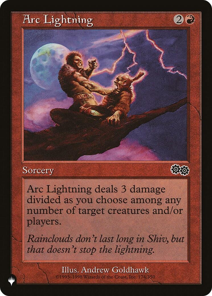 Arc Lightning (174) [LIST] - MTG Single