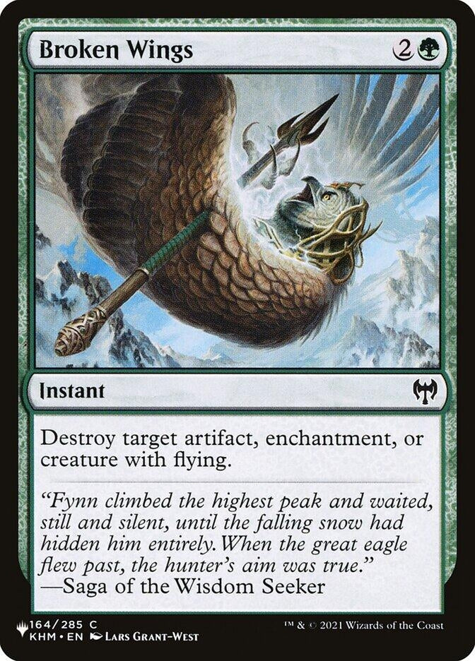 Broken Wings (164) [LIST] - MTG Single