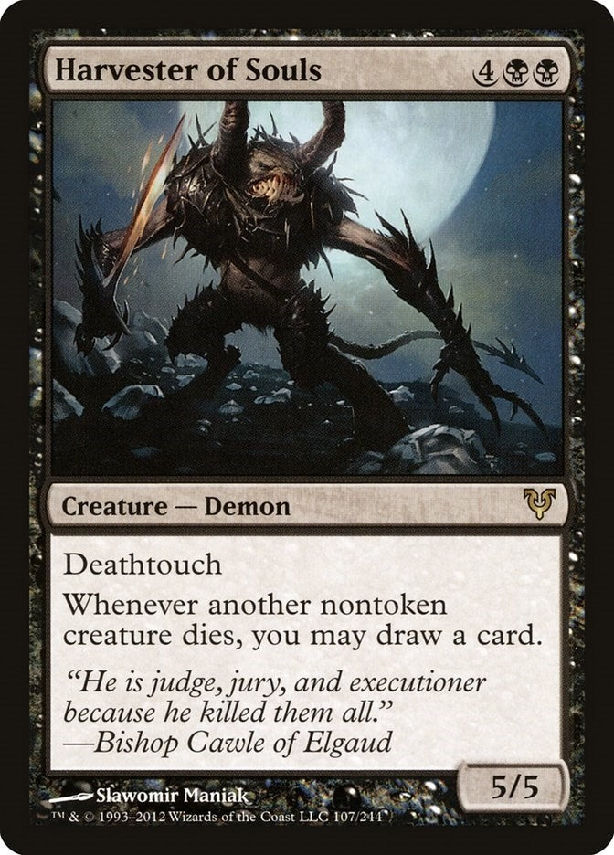 Harvester of Souls (107) [AVR] - MTG Single