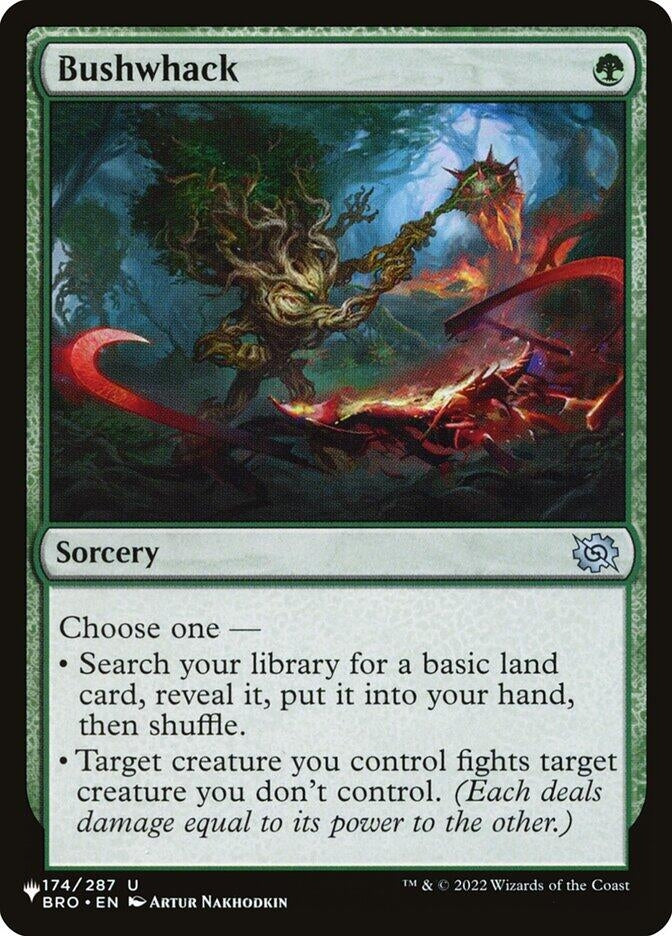 Bushwhack (174) [LIST] - MTG Single