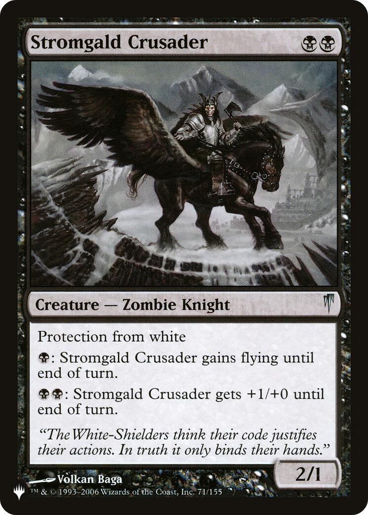 Stromgald Crusader (71) [LIST] - MTG Single