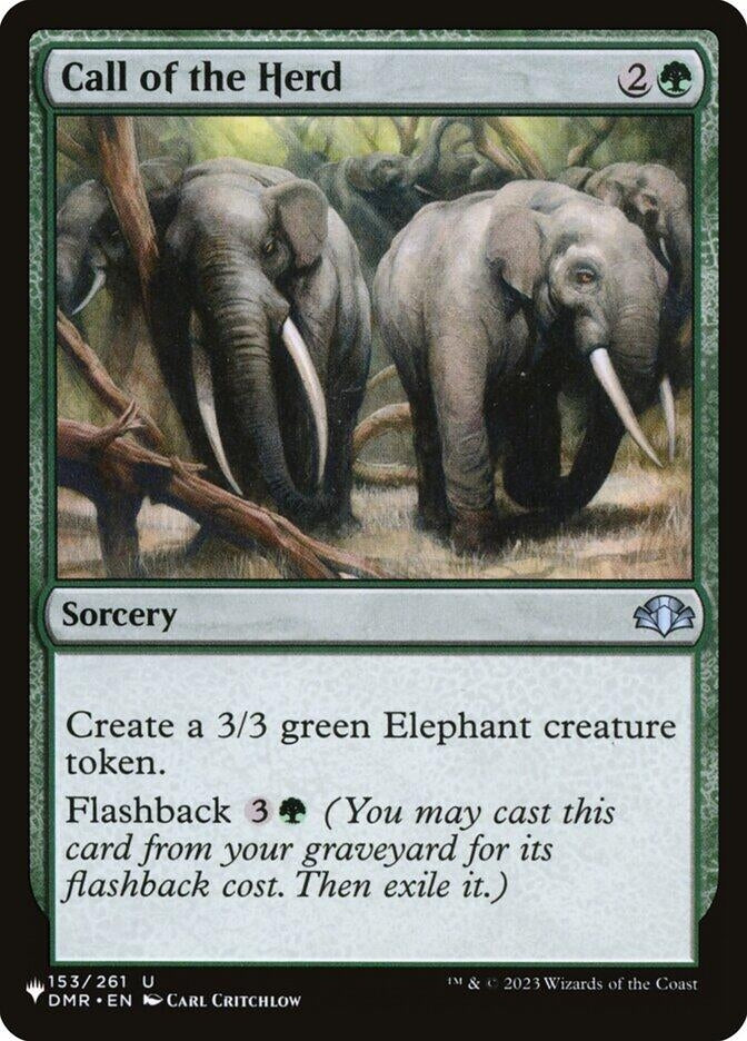 Call of the Herd (153) [LIST] - MTG Single