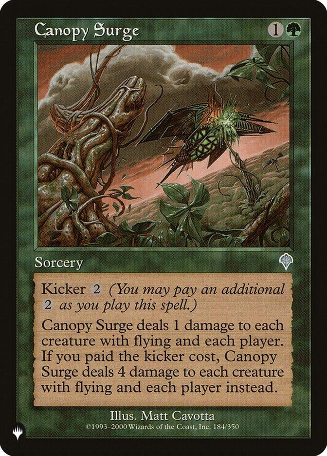 Canopy Surge (184) [LIST] - MTG Single