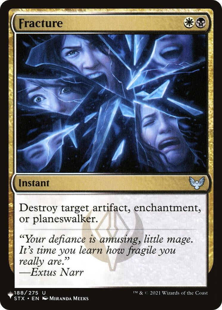 Fracture (188) [LIST] - MTG Single