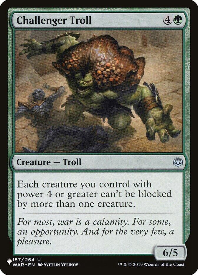 Challenger Troll (157) [LIST] - MTG Single