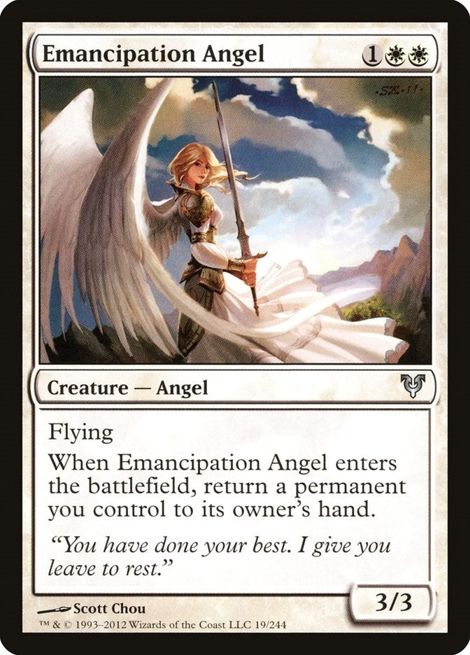Emancipation Angel (19) [AVR] - MTG Single