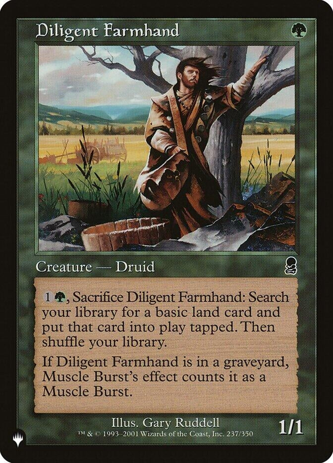 Diligent Farmhand (237) [LIST] - MTG Single