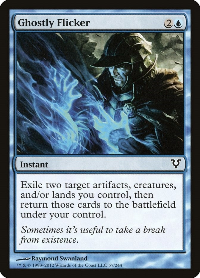 Ghostly Flicker (57) [AVR] - MTG Single