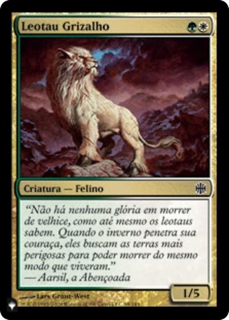 Image for Grizzled Leotau (69) (The List Reprints) - Magic: The Gathering