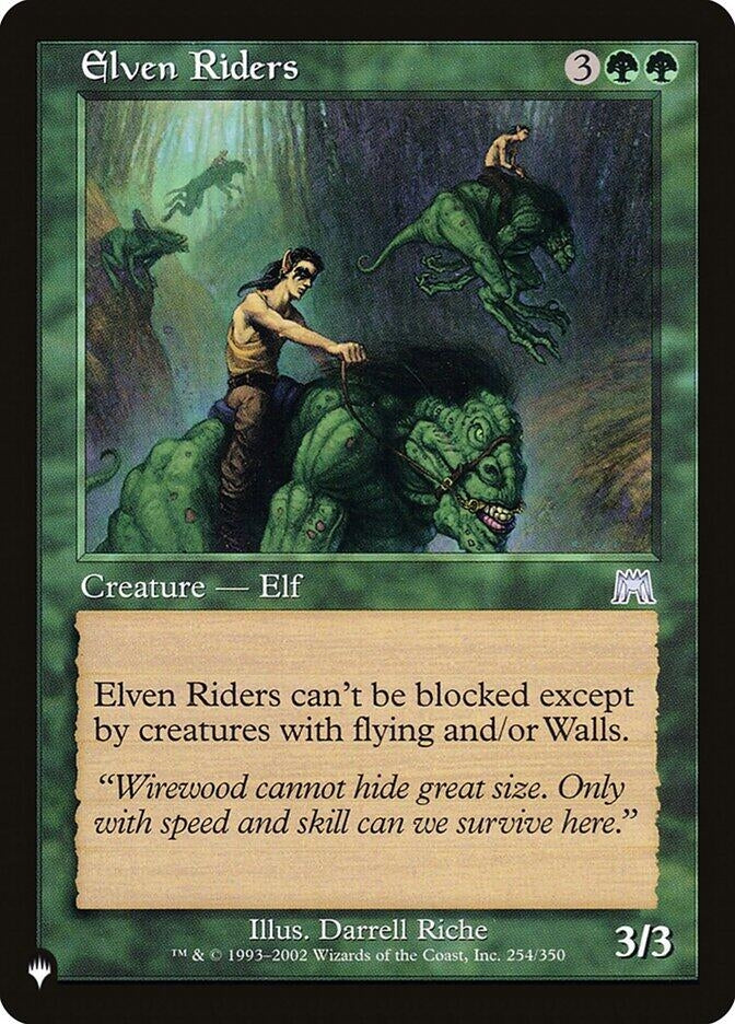 Elven Riders (254) [LIST] - MTG Single