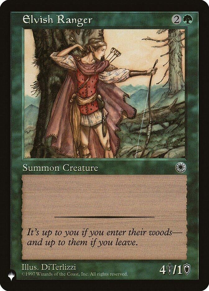 Elvish Ranger [LIST] - MTG Single