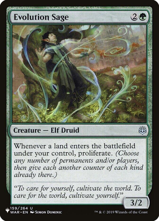 Evolution Sage (159) [LIST] - MTG Single