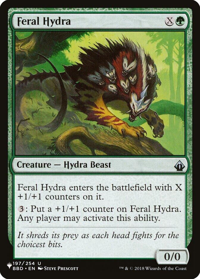 Feral Hydra (197) [LIST] - MTG Single