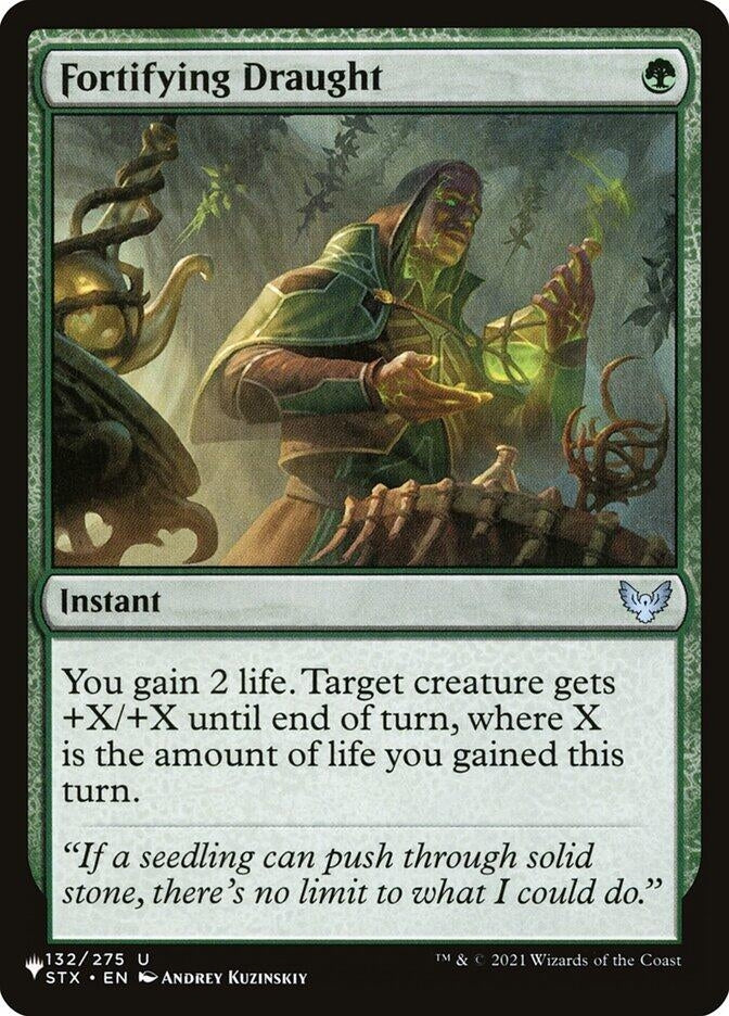 Fortifying Draught (132) [LIST] - MTG Single