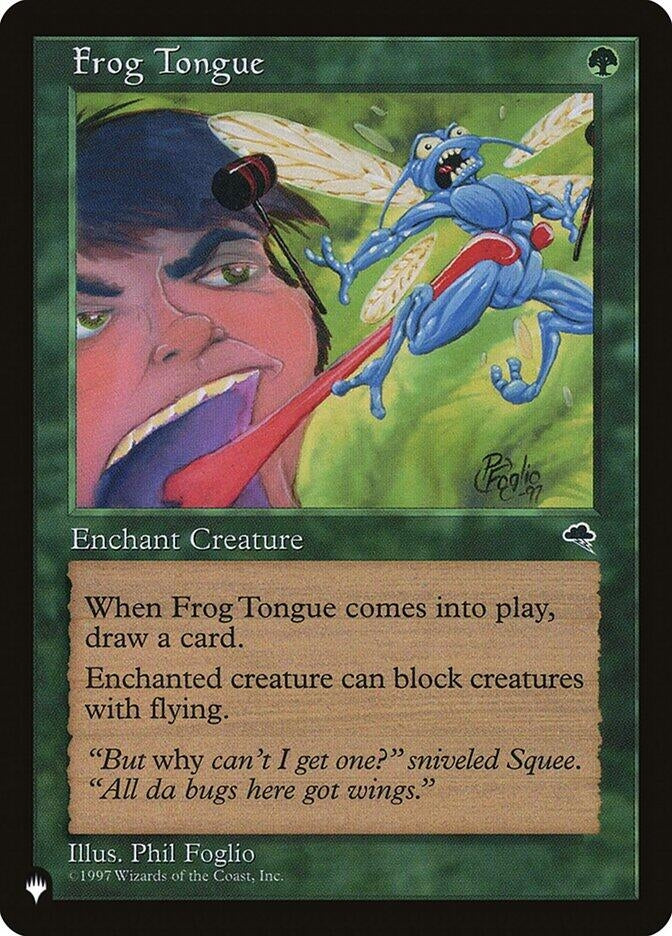 Frog Tongue (228) [LIST] - MTG Single