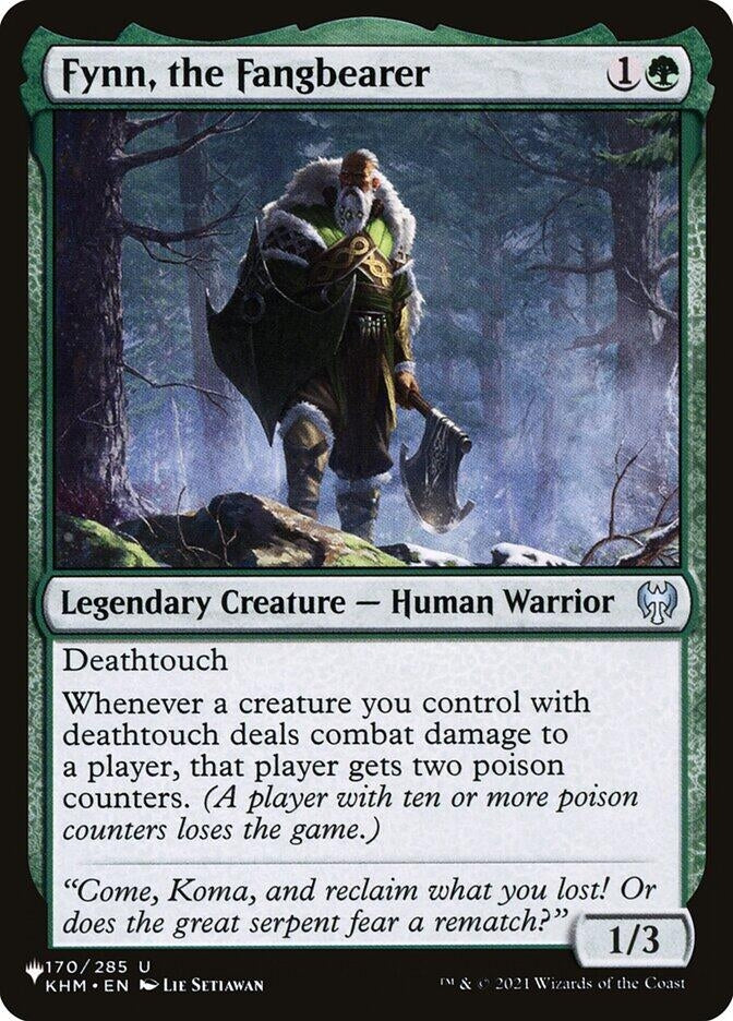 Fynn the Fangbearer (170) [LIST] - MTG Single