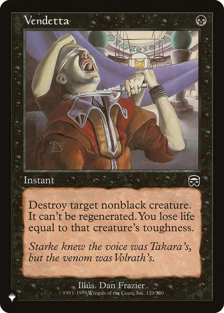 Vendetta (170) [LIST] - MTG Single