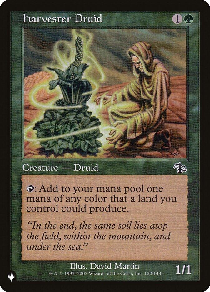 Harvester Druid (120) [LIST] - MTG Single