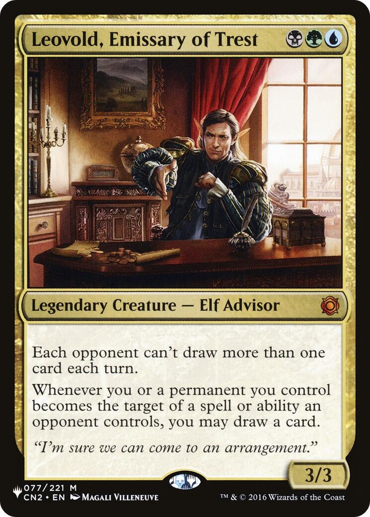 Leovold Emissary of Trest (77) [LIST] - MTG Single