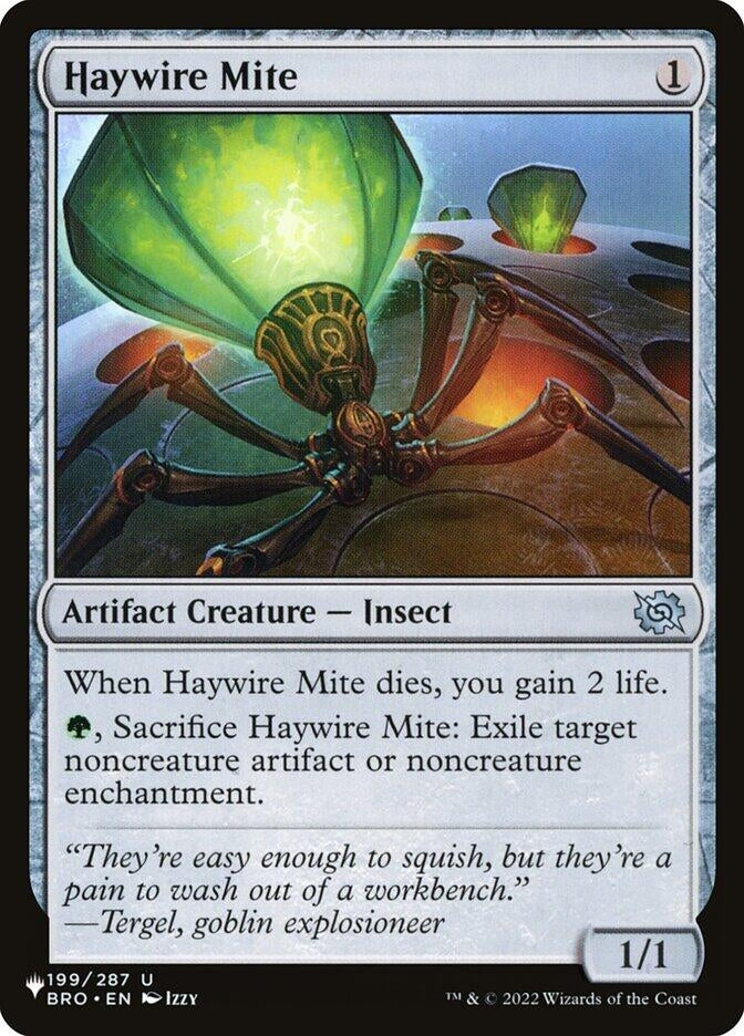 Haywire Mite (199) [LIST] - MTG Single