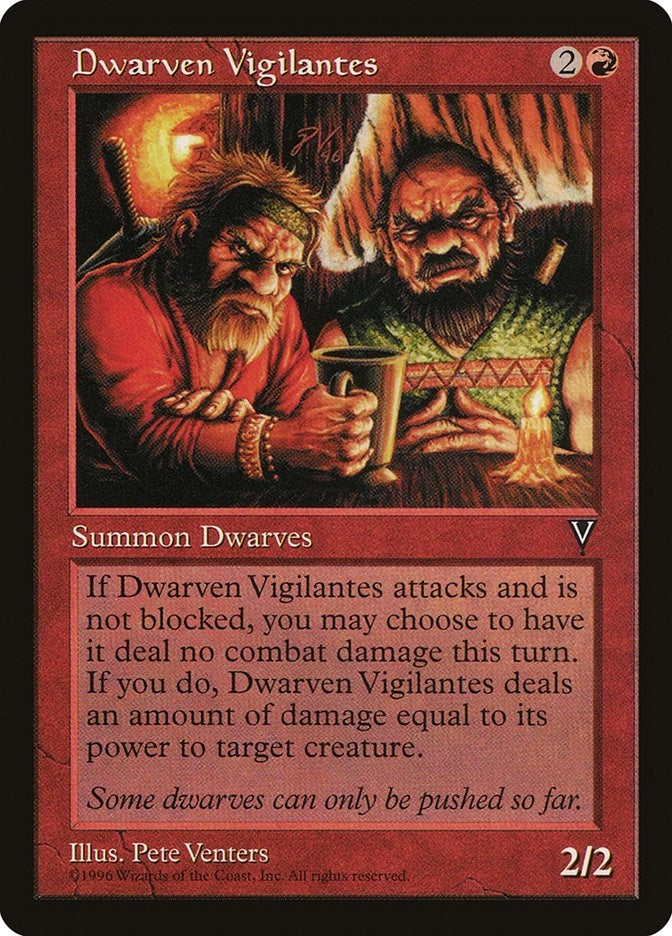 Dwarven Vigilantes [VIS] - MTG Single