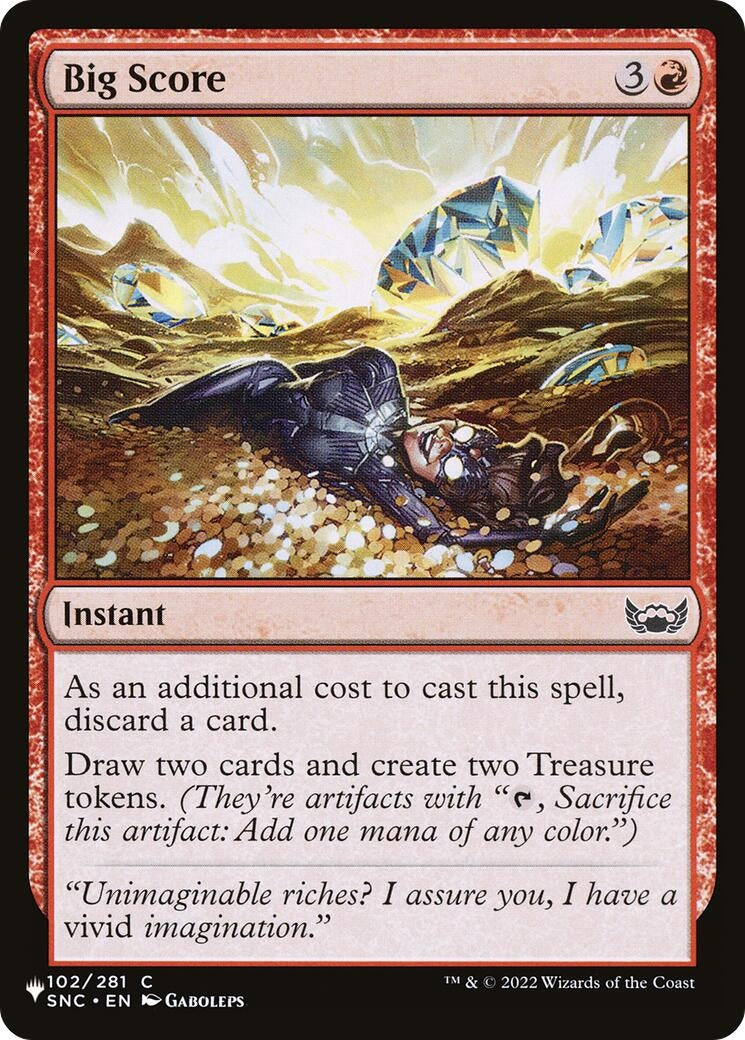 Big Score (102) [LIST] - MTG Single