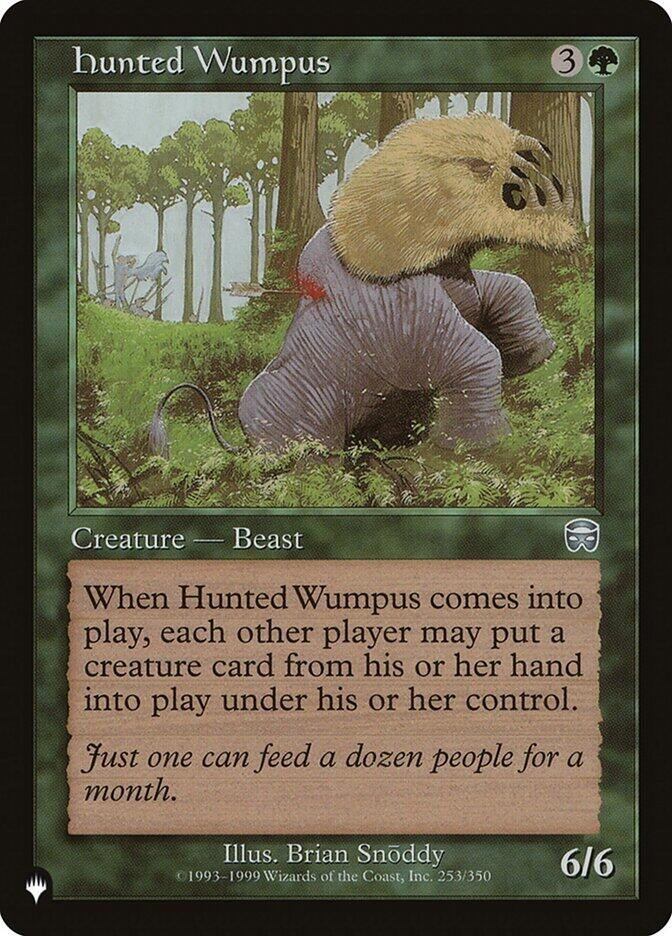 Hunted Wumpus (253) [LIST] - MTG Single