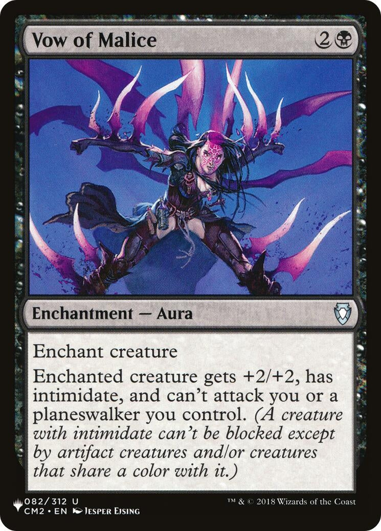 Vow of Malice (82) [LIST] - MTG Single