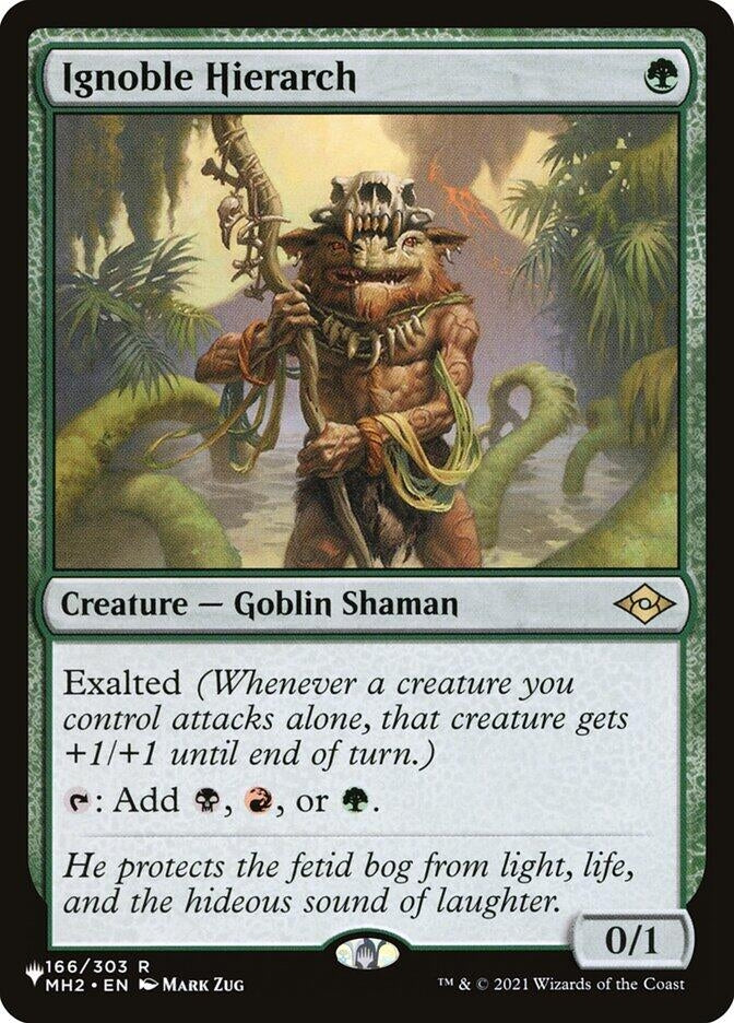 Ignoble Hierarch (166) [LIST] - MTG Single