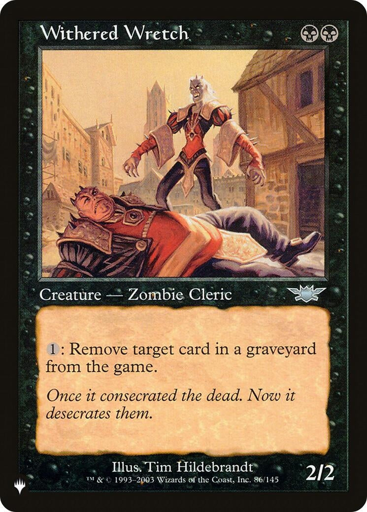 Withered Wretch (86) [LIST] - MTG Single